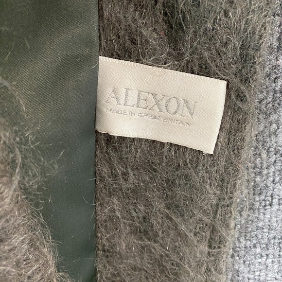 Vintage Alexon Jacket Womens M Mohair Fuzzy Open Front Old Money Quiet Luxury - Picture 5 of 11